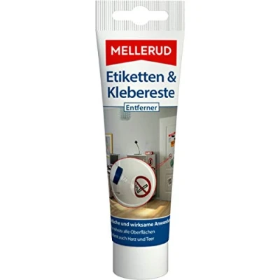Obrázek MELLERUD Odstraňovač etiket a zbytků lepidla 1 x 75 ml účinný čisticí prostředek pro odstraňování nálepek na téměř všech površích