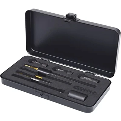 Obrázek KS Tools 152.1030 Univerzální sada na vyvrtání žhavicí svíčky M10 x 1, 8dílná