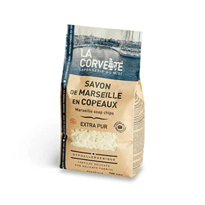 Obrázek La Corvette Savon de Marseille ze třísek extrarein Ecocert 750 g, 1 kus