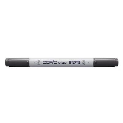 Obrázek COPIC Ciao Marker Typ BV 25, Grayish Violet, univerzální zvýrazňovač rozložení, se středně širokými a štětcovou špičkou