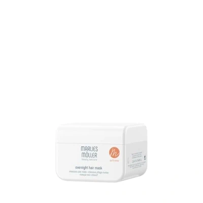 Obrázek Marlies Möller Softness Overnight Hair Mask Intenzivní pečující maska s glycerinem, lanolinem a hřebíčkovým olejem pro suché vlasy vlasová kúra dlouhodobým efektem Made in