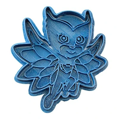 Obrázek Cuticuter PJ Masks Owlette Entera Ausstechform, Blau, 8 x 7 1.5 cm