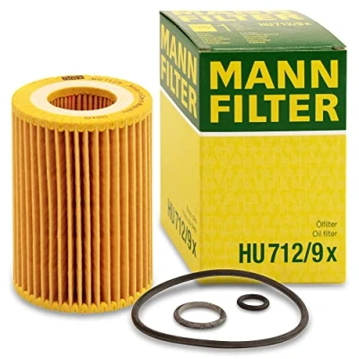 Obrázek MANN FILTER HU 712/9 x olejový filtr sada olejových filtrů s těsněním / sadou těsnění pro osobní automobil