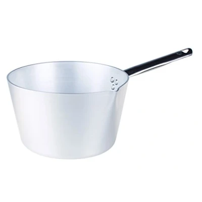 Obrázek Pentole Agnelli Linea Aluminium 3 mm konische Topf mit 1 Griff, Stahl, Silber, 14 cm