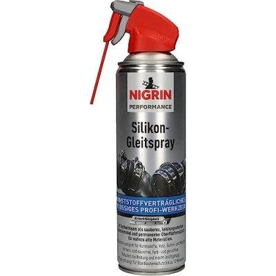 Obrázek NIGRIN Silikonový kluzný sprej HyBrid, tekutý profesionální nástroj, 500 ml