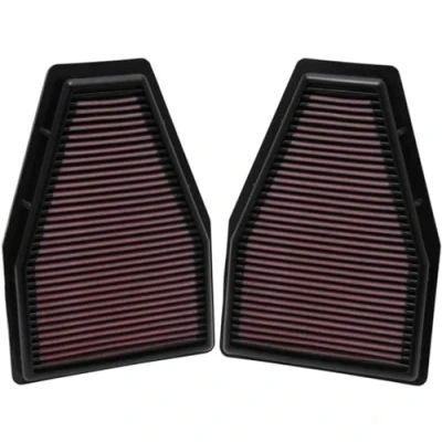 Obrázek K&amp;N 33 2484 Waschbarer und wiederverwendbarer KFZ Tauschluftfilter, Rot