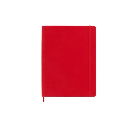 Obrázek Moleskine Notebook, Xlarge, Blank, Měkký kryt, Scarlet