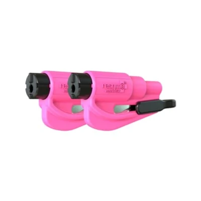 Obrázek Resqme GBO RQM Záchranářské nářadí jako přívěšek na klíče., Růžová (Pink)
