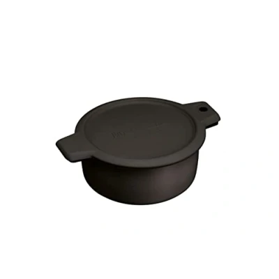 Obrázek Grilovací a opalovací pánev KitchenCraft do mikrovlnné trouby, rychlé vaření, kvalita stabilní lehká, 26 x 29 9 cm, černá