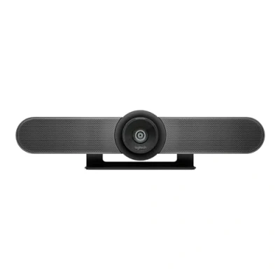 Obrázek Logitech MEETUP webová kamera pro videokonference, ultra HD 4K, zorné pole 120, motorizovaný sklon, integrované reproduktory, Full Duplex a Advanced Beamforming mikrofony, menší zasedací