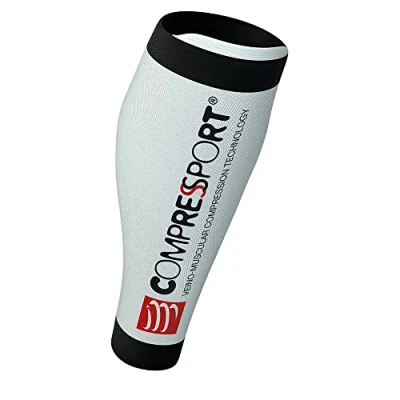 Obrázek Compressport Wadensleeve Calf R2 v2, bílá, T3