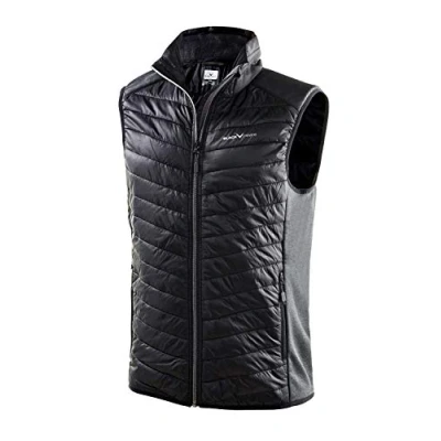 Obrázek Black Crevice pánská hybridní vesta I sportovní v různých barvách a velikostech outdoorová izolující prodyšná se stojáčkem bez rukávů