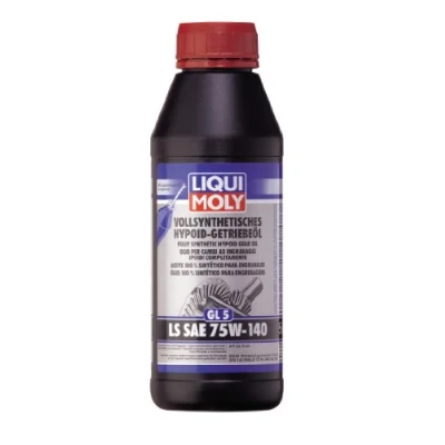 Obrázek Liqui MOLY 20042 4420 Plně syntetický hypoidní převodový olej (GL5) LS SAE 75W 140 500 ml, bezbarvý