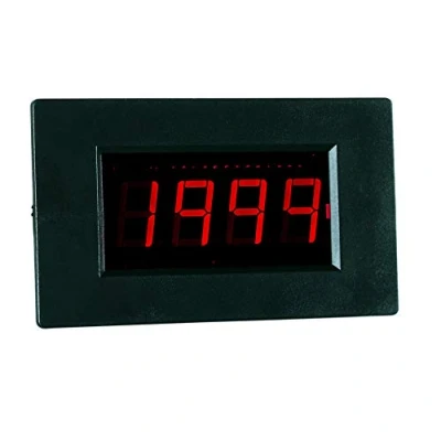 Obrázek PeakTech Digitální vestavný voltmetr / ampérmetr 2000 Counts, 1 kus, LDP 235, červený, 83 x 49 22 mm