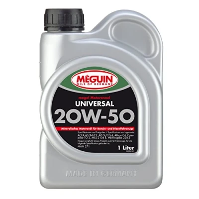 Obrázek Meguin Megol Universal SAE 20W 50 1 l minerální motorový olej výr. č