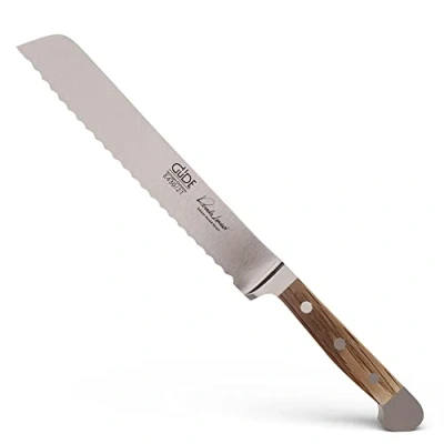 Obrázek GÜDE Solingen kovaný nůž na chléb, 21 cm, dub, alpská fasádní plocha, dvojitá hlava, ruční výroba Germany