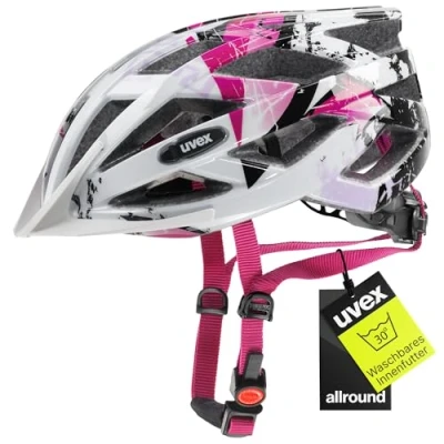 Obrázek Dívčí cyklistická helma Uvex Air Wing, 52 57 cm