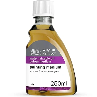Obrázek Winsor &amp; Newton 3039725 Artisan olej malířský prostředek na vodou míchatelné olejové barvy olejový prostředek, 250 ml láhev