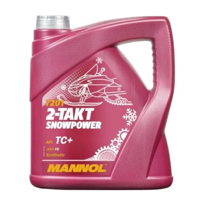 Obrázek Motorový olej 2taktní Snowpower MANNOL API TC+ 4 litry