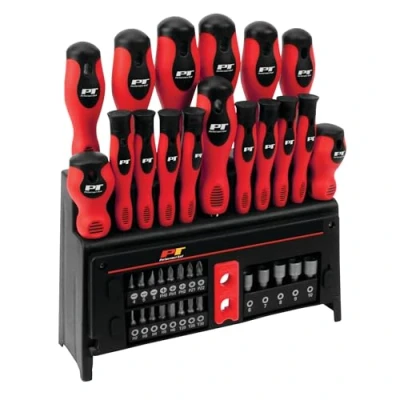 Obrázek PERFORMANCE TOOL 39 teiliges Schraubendreher Set mit Gestell W1727