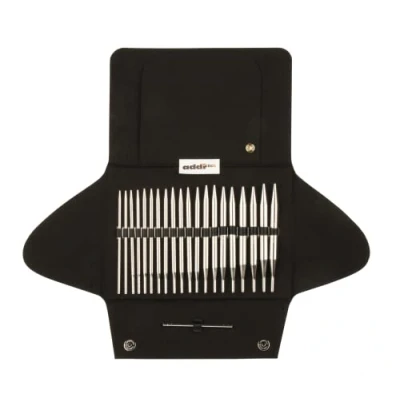 Obrázek Addi Knitting Needle Set, kov, stříbrný, 25 x 17 3. 5 cm
