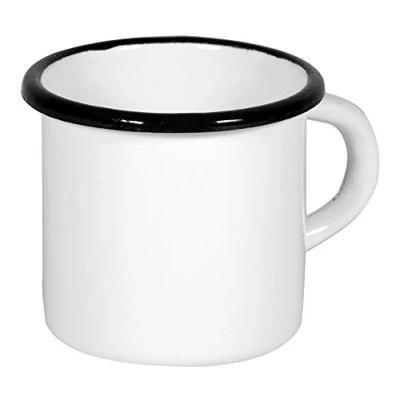 Obrázek Hrnek Karl Krüger 8 cm bílý, smalt, x 10