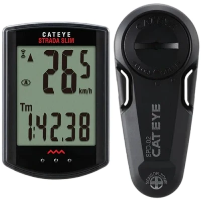 Obrázek CATEYE Cyklopočítač Strada CC RD310W, černý, FA003524064