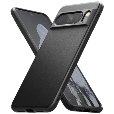 Obrázek Ringke Onyx pouzdro kompatibilní s Google Pixel 8 Pro, lepší uchopení, protiskluzové, matné TPU na mobil Pro 5G (2023) černé
