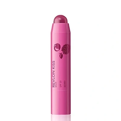 Obrázek Revlon Kiss Balm, Tinted Lip Face Makeup s dlouhotrvající hydratační recepturou, SPF 20, přírodními ovocnými oleji, 035 Berry Burst, 2,5 g