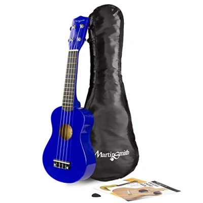 Obrázek Martin Smith Sopránová ukulele s kapsou na a knihou akordy