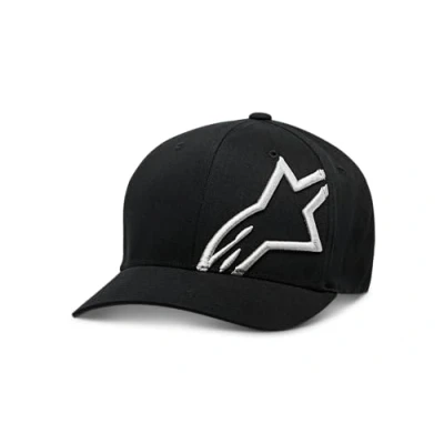 Obrázek Alpinestars Pánská Corp Shift 2 flexfit Cap Hat/Beanie Flexfit, černá (Black/White ), S/M