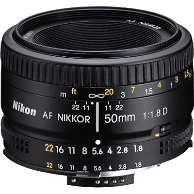 Obrázek Nikon AF Nikkor 50 mm 1: 1,8D objektiv (52mm závit filtru)