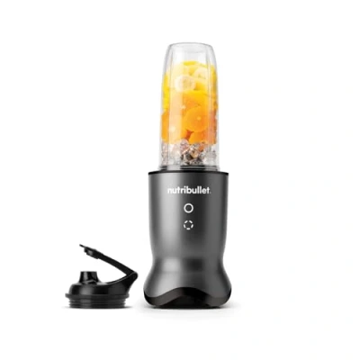 Obrázek nutribullet Personal blender, nejvýkonnější mixér pro porci, 1000 W a tichý motor, 900ml pohár z Tritan Renew, svítící dotykové ovládací knoflíky, tmavě šedá