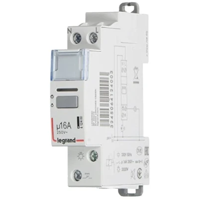 Obrázek Legrand 412400 CX3 Télerupteur F 16 A 230 V 1 Kontakt