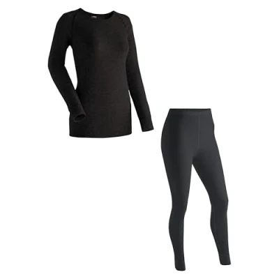 Obrázek Maier Sports Dámské lyžařské spodní prádlo Lena, Black, XL