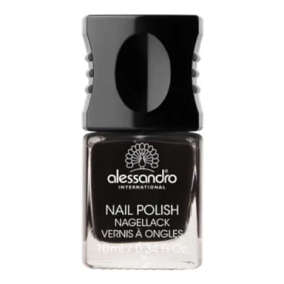 Obrázek alessandro Lak na nehty 77 Midnight Black, 10 ml