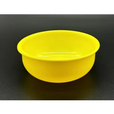 Obrázek Kimmel Miska Müsli Polévka Plast, opakovaně použitelná, odolná proti rozbití, stohovatelná, 17 cm, žlutá