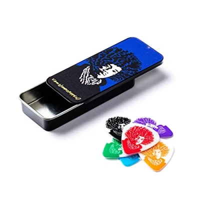 Obrázek Jim Dunlop JVHPT03M trsátka (Medium, John Van Hamersveld Jimi Hendrix, v jedné krabici)