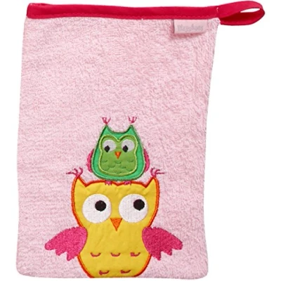 Obrázek Playshoes Unisex dětské froté žínky žralok 340083, 14 růžová