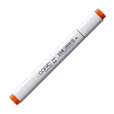 Obrázek COPIC Classic Marker Typ YR 07, Cadmium Orange, professioneller Layoutmarker, mit einer breiten und feinen Spitze