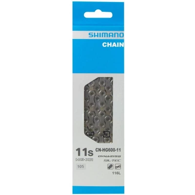 Obrázek Shimano CN HG601 balený s nýtem 116 článků (11s) Řetěz