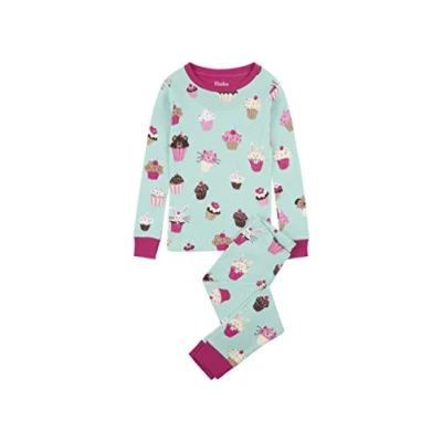 Obrázek Hatley Dívčí dlouhá pyžama Long Sleeve pyžamo Pajama Set, (Cute Cupcakes)