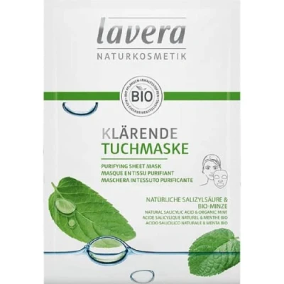 Obrázek Lavera Čistící textilní maska, 21 ml