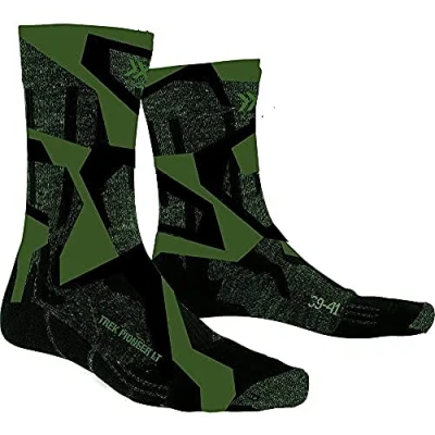 Obrázek X Socks Bionic Trek Pioneer Socken Forest Green/Modern Camo 35 38