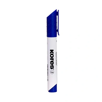 Obrázek Kores K Marker Whiteboard XW1, kulatá špička, modrá (balení 12 ks), 20833