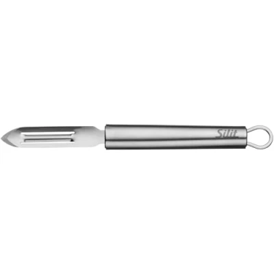 Obrázek Silit Classic Line škrabka 19 cm, na zeleninu nerezová, leštěná, brambory, ovoce, okurky, vhodná do myčky