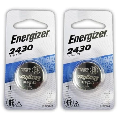Obrázek 2 Pack Energizer CR2430 pistolovým COIN Button Cell Battery by (English Manual)