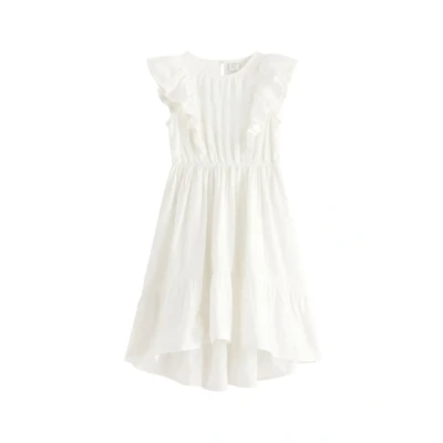 Obrázek Lindex Hilow Embroidery Denní šaty pro děti, Velikost: 104, Light dusty white