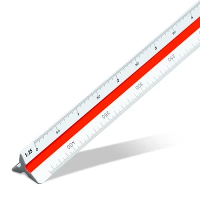 Obrázek Aristo AR1314/7 trojhranná měrka měření (plast, 30 cm) bílá