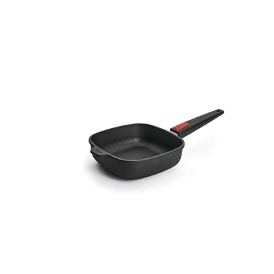Obrázek Woll Nowo Titanium čtvercová pánev, 20 x cm, 6,5 cm vysoká, s odnímatelnou rukojetí nevhodné pro indukci, nepřilnavý povrch